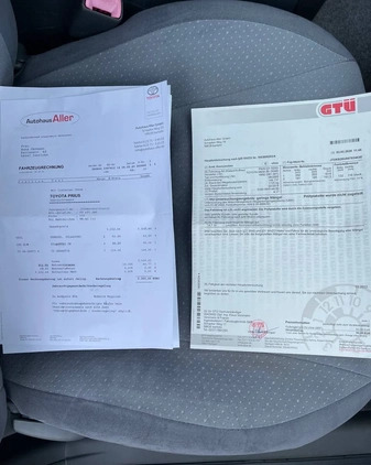 Toyota Prius cena 20900 przebieg: 207000, rok produkcji 2005 z Myślibórz małe 137